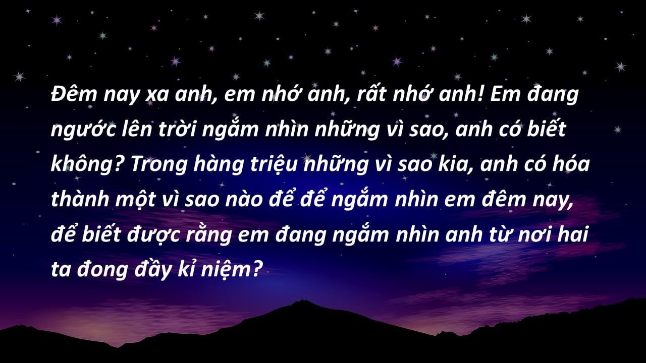 12. Đêm nay